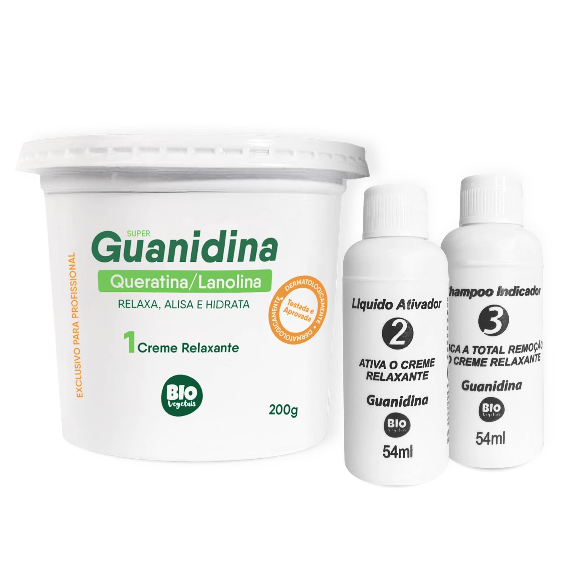 Guanidina Biovegetais 340ml - Trihair Cosméticos
